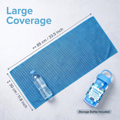 ☀️Cooling Towel -👍Daba™ Cold Sweat Towel You Can Use Anywhere, Anytime! Reusable Soft Absorbent Cooling Portable 🔥