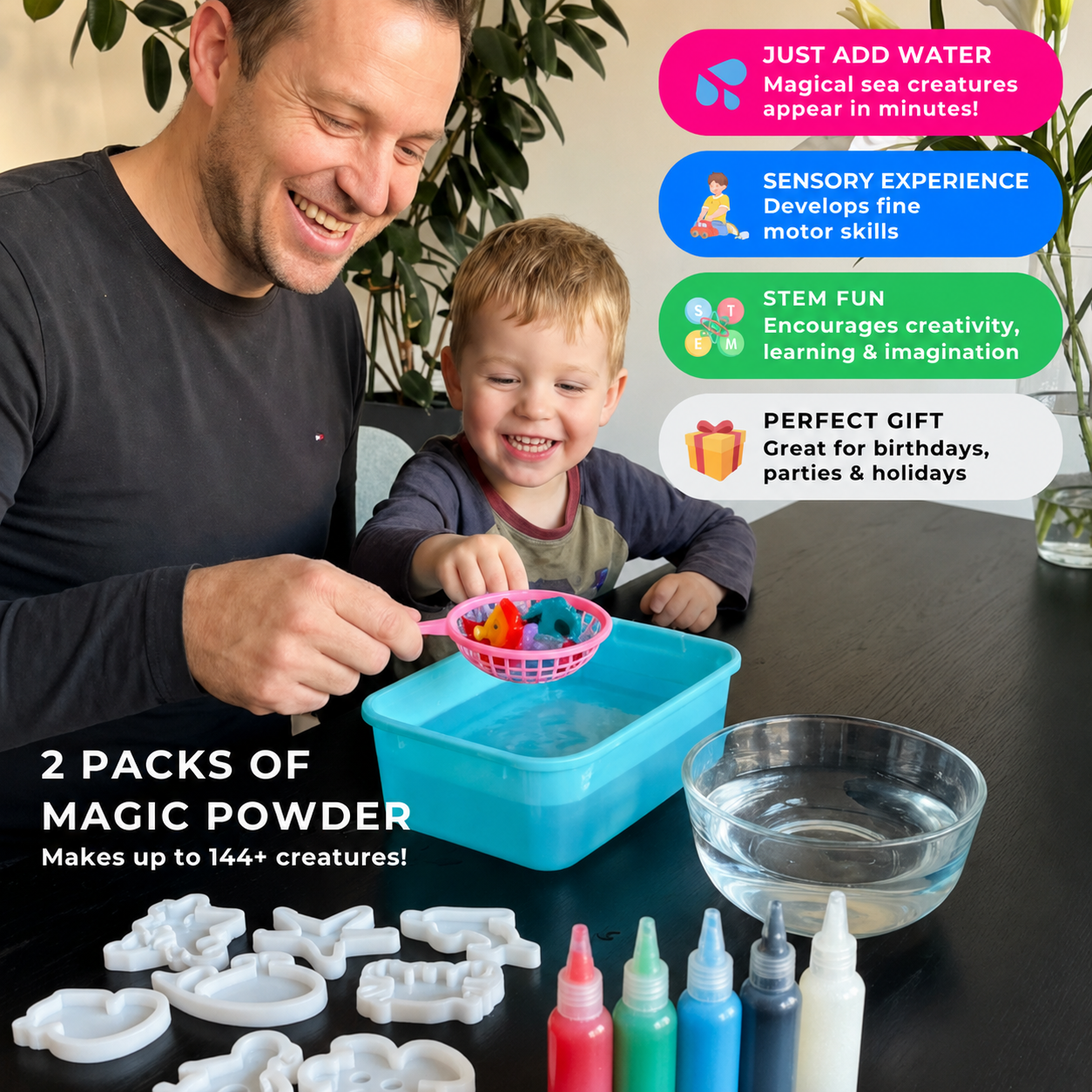 Daba™ Magic Water Creatures – Ocean World (3+ years)
