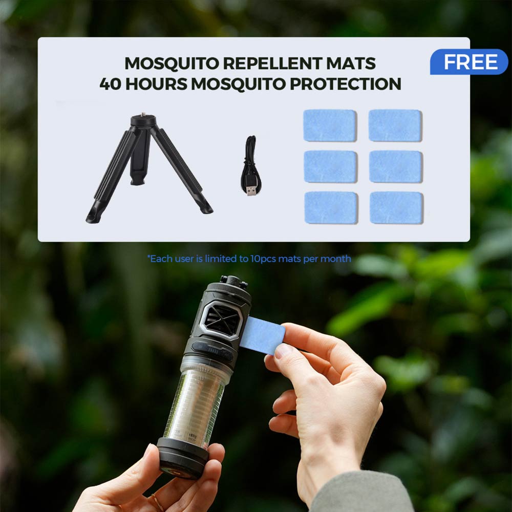 💡Last Day Only – 70% OFF! Daba™ 2-in-1 Portable Mosquito Repeller & Camping Lantern