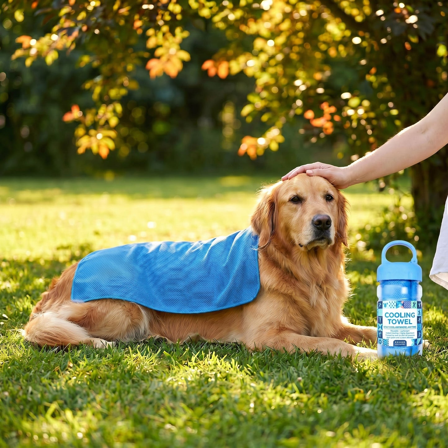☀️Cooling Towel -👍Daba™ Cold Sweat Towel You Can Use Anywhere, Anytime! Reusable Soft Absorbent Cooling Portable 🔥