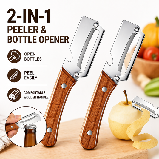 Daba™ 2-IN-1 PEELER & BOTTLE OPENER