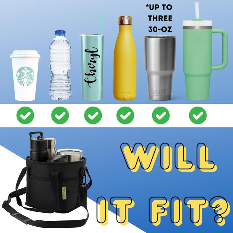 Daba™ 4-Bottle Carrier Bag – Stay Organized Anywhere
