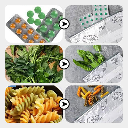 Daba™🔥Limited Sale: Buy 2 get 1 free!🍗 🥦Reusable Aluminum Foil Sealable Storage Bags