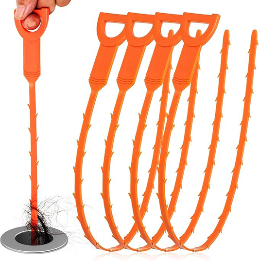 Daba™ Drain Extractor – 20” Flexible Hair Clog Removal Tool for Sink, Shower & Tub (No Chemicals Needed)