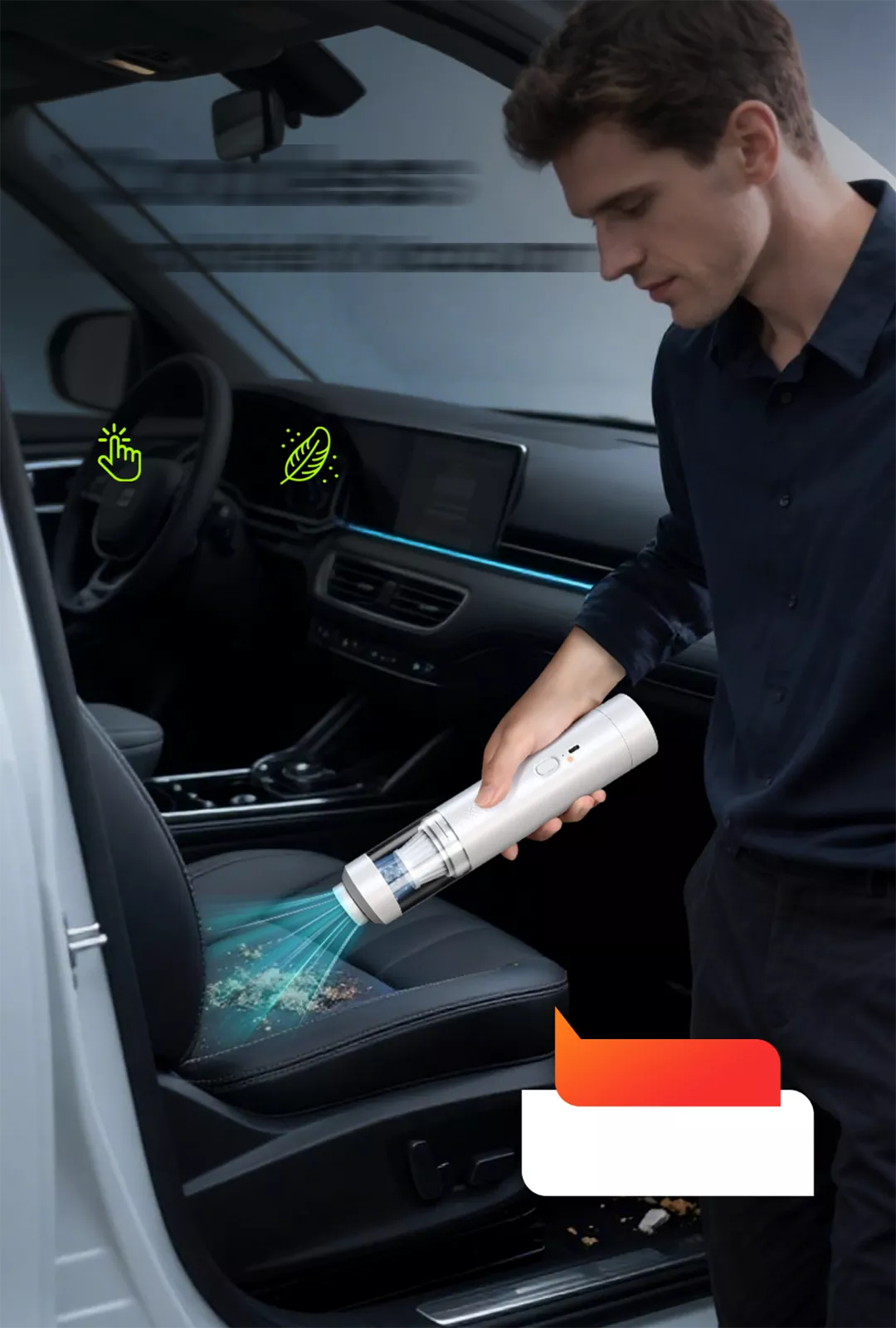 💥LAST DAY SALE 49% OFF💥Slim V8 Mate Cordless Car Vacuum High Power 13000Pa/30AW