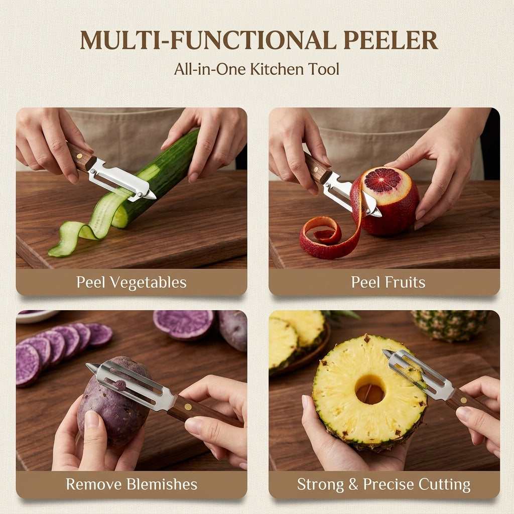 Daba™ 2-IN-1 PEELER & BOTTLE OPENER
