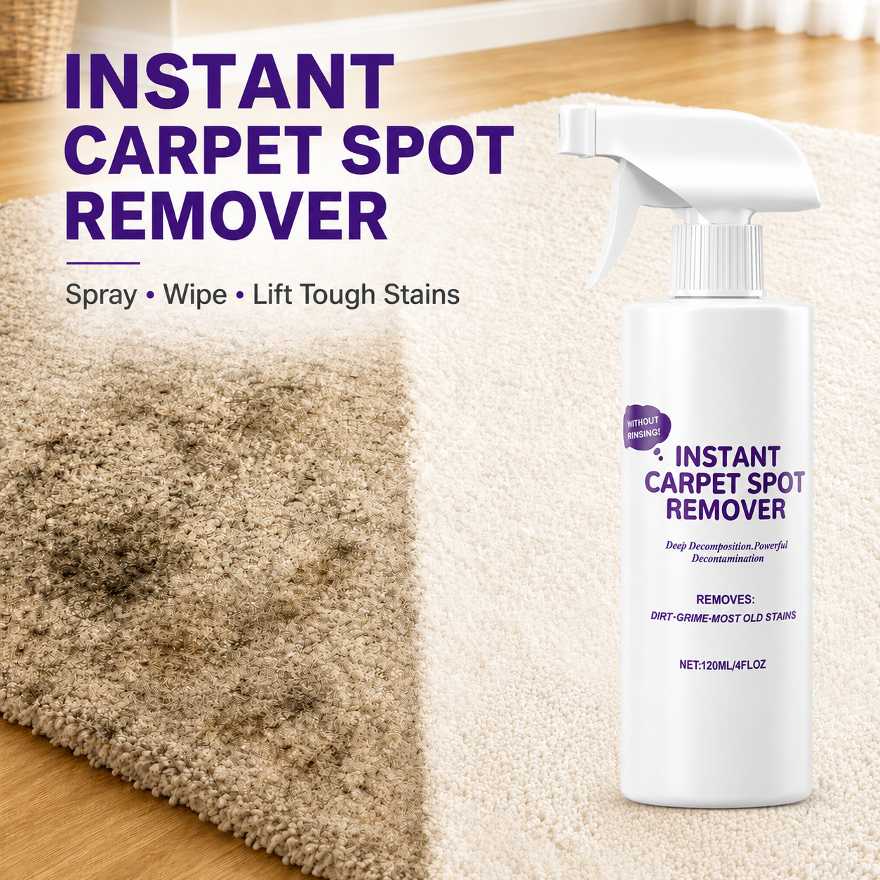 🥳 HOT SALE | Daba™ Remove Carpet Stains Fast — 50% OFF🧼 (offer)