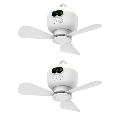Daba™ CoolBreeze Rechargeable Hanging Fan with LED Light