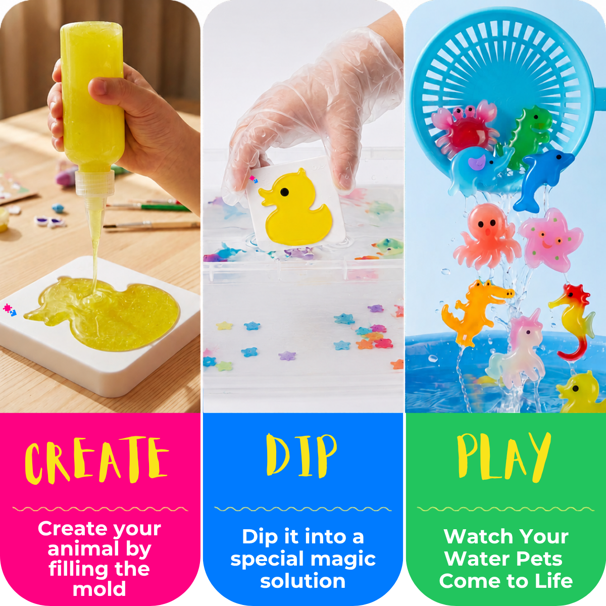 Daba™ Magic Water Creatures – Ocean World (3+ years)