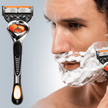 Multi-Blade Razor — Quick-Release Design with a Pivoting Head for a Close, Precision Shave
