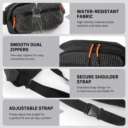 Daba™ | Hands-Free Outdoor Crossbody Sling Bag
