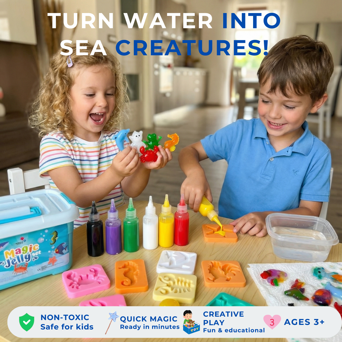 Daba™ Magic Water Creatures – Ocean World (3+ years)