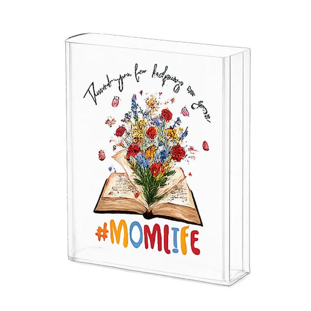 Daba™ 📚 Acrylic Book Vase — A Beautiful Blend of Books, Flowers & Memories💐