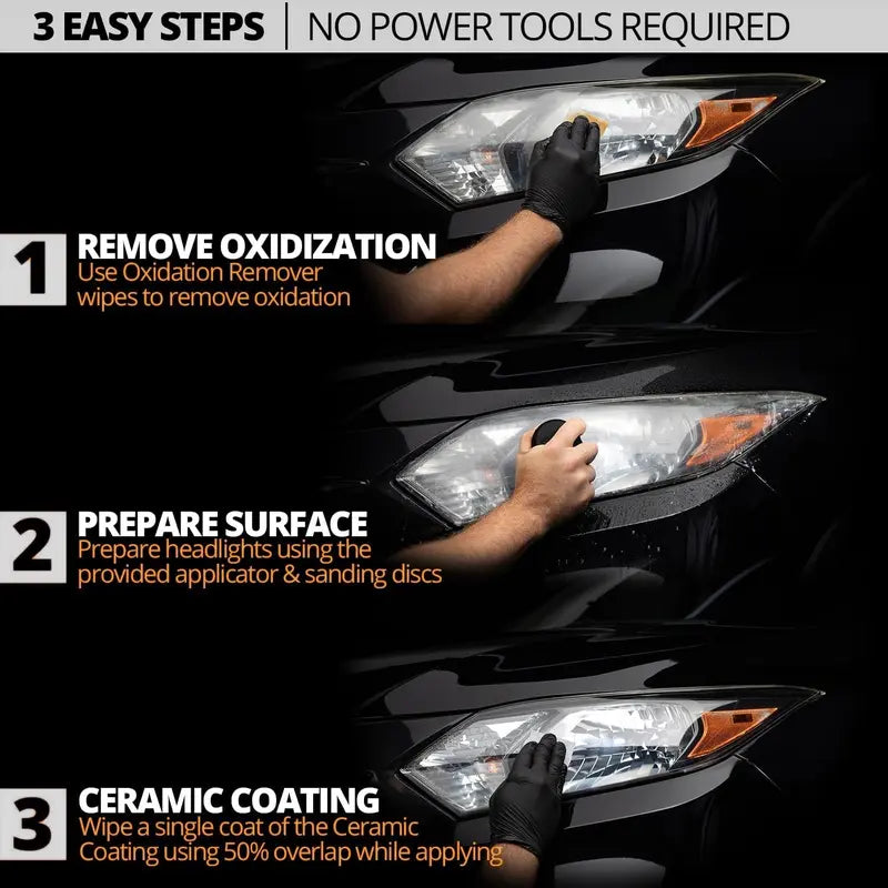 🚘 Daba™ Headlight Restorer — Make Foggy Lights Crystal Clear in 2 Minutes