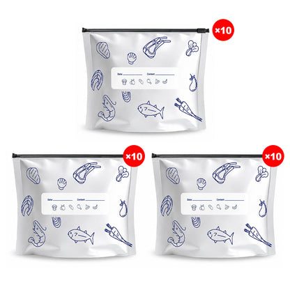 Daba™🔥Limited Sale: Buy 2 get 1 free!🍗 🥦Reusable Aluminum Foil Sealable Storage Bags