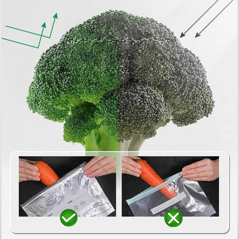 Daba™🔥Limited Sale: Buy 2 get 1 free!🍗 🥦Reusable Aluminum Foil Sealable Storage Bags