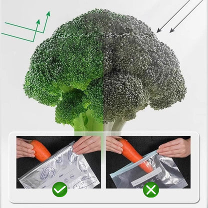 Daba™🔥Limited Sale: Buy 2 get 1 free!🍗 🥦Reusable Aluminum Foil Sealable Storage Bags