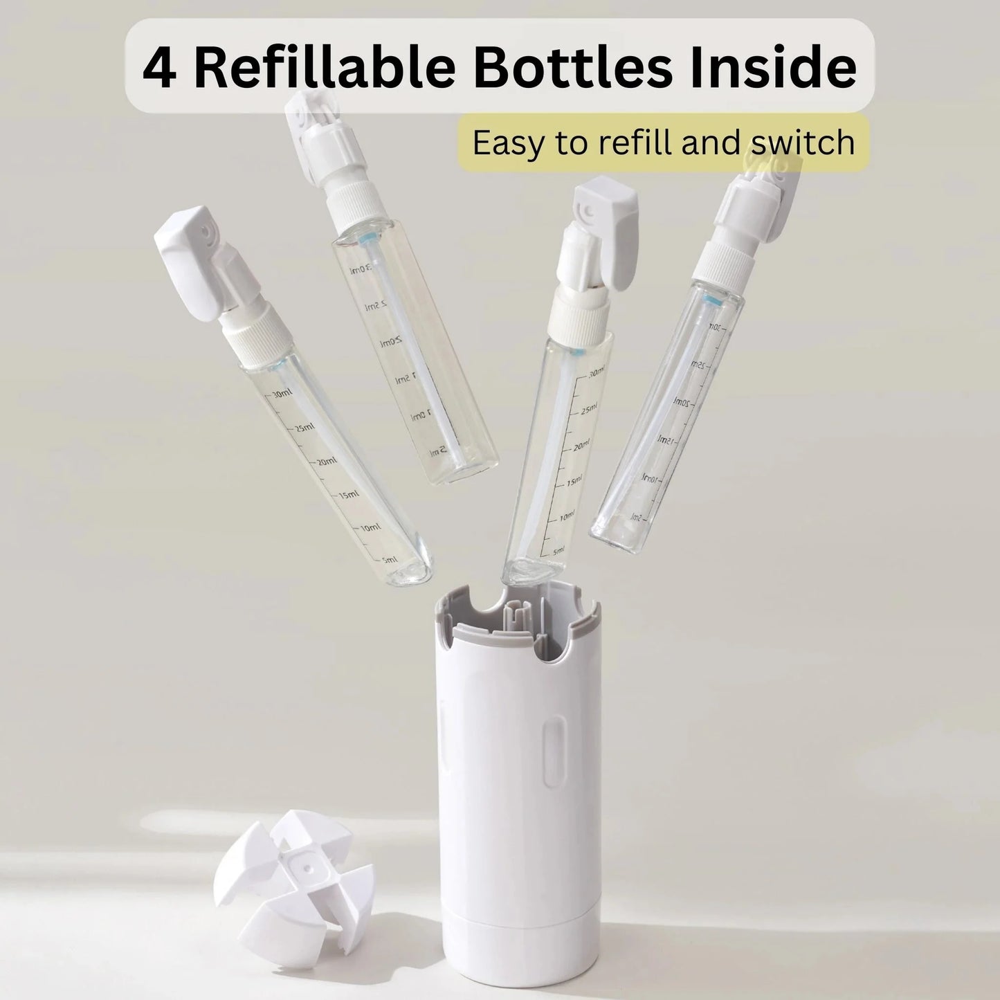 Daba™ 4-in-1 Travel Dispenser Bottle