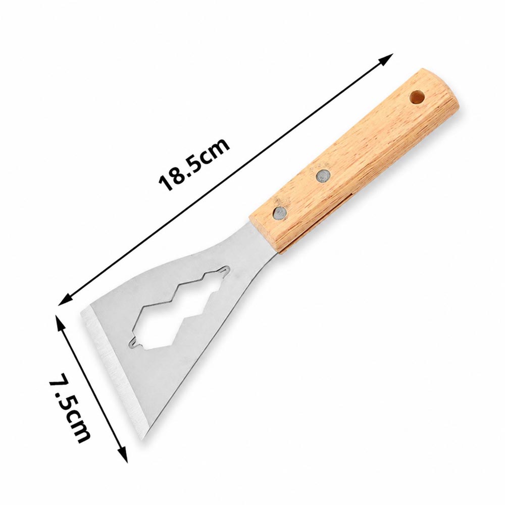 🛠️ Multifunction Putty Knife with Wooden Handle | Scraping, Spreading & DIY Tool for Home Repair ✨