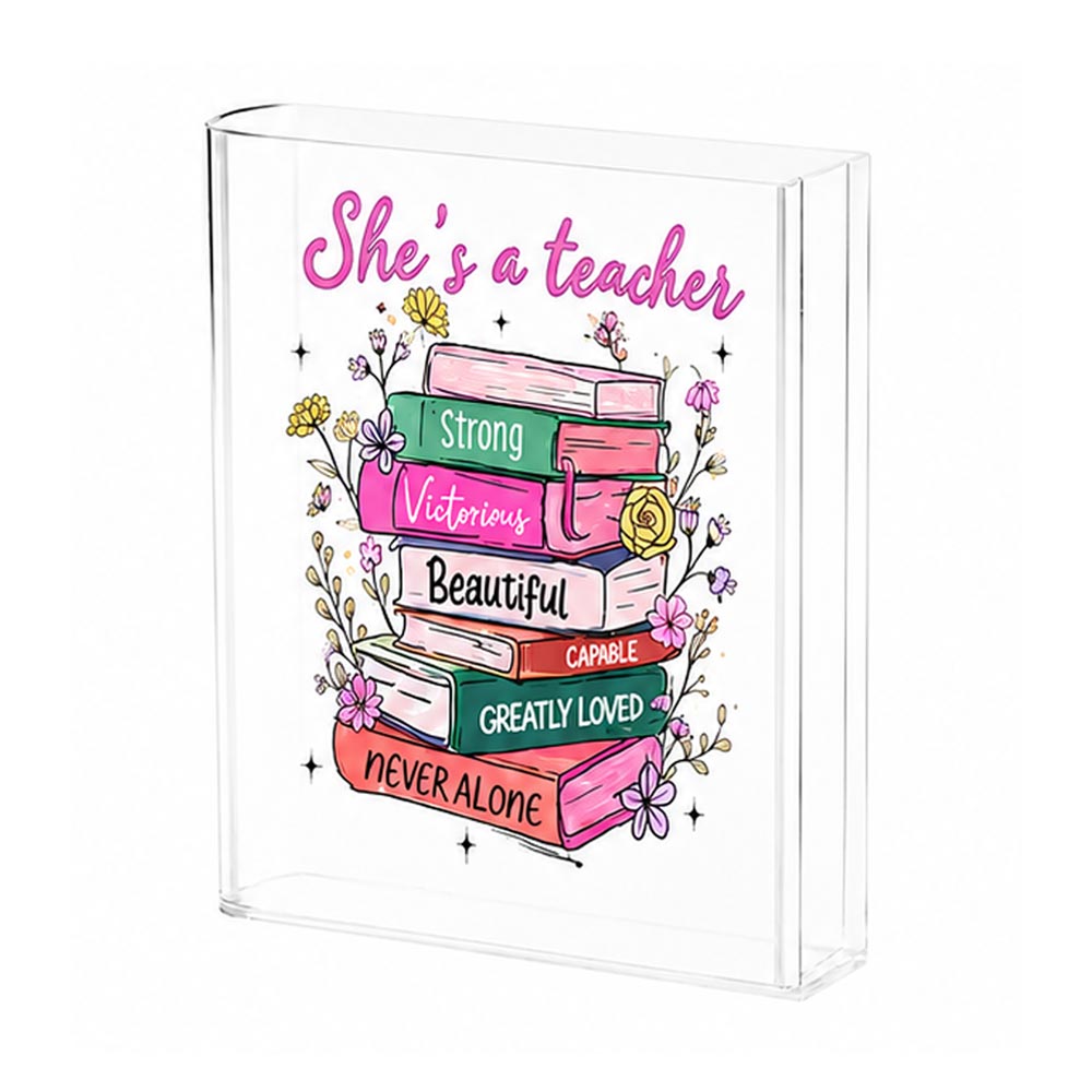 Daba™ 📚 Acrylic Book Vase — A Beautiful Blend of Books, Flowers & Memories💐