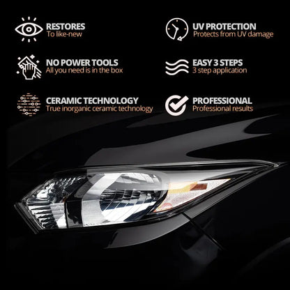 🚘 Daba™ Headlight Restorer — Make Foggy Lights Crystal Clear in 2 Minutes