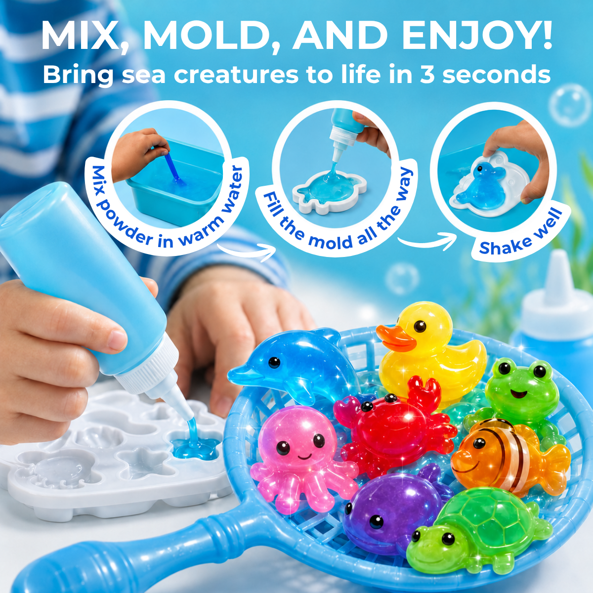 Daba™ Magic Water Creatures – Ocean World (3+ years)