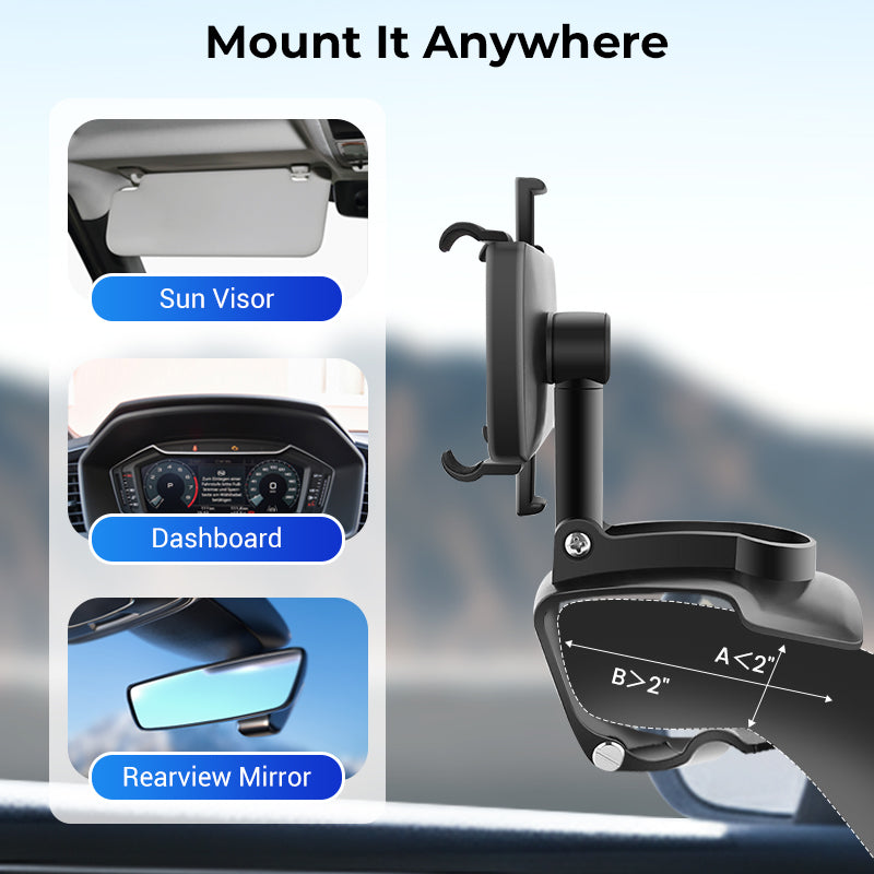 🔥New Hot Sale - 50% OFF🔥Daba™ 360 Degree Rotation Dashboard Car Phone Holder🚗