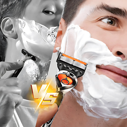Multi-Blade Razor — Quick-Release Design with a Pivoting Head for a Close, Precision Shave
