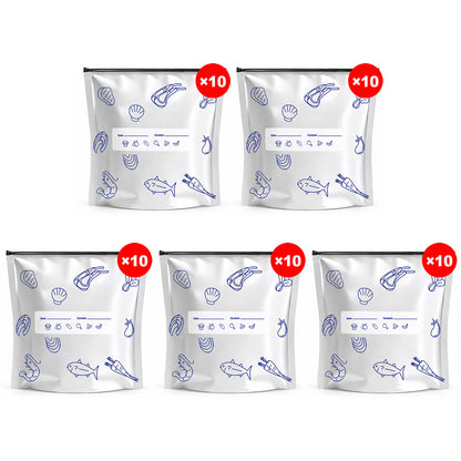 Daba™🔥Limited Sale: Buy 2 get 1 free!🍗 🥦Reusable Aluminum Foil Sealable Storage Bags