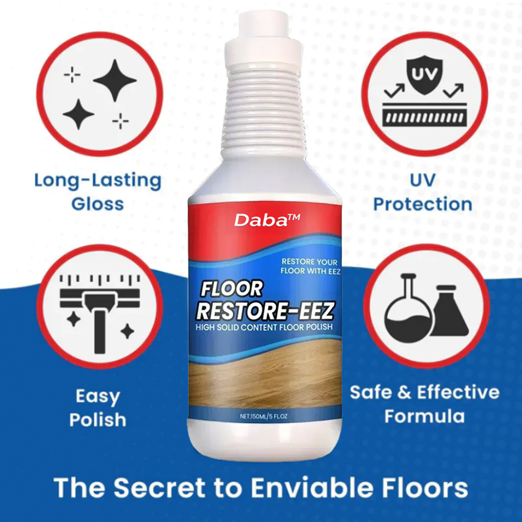 Daba™ Floor Restorer – Fast-drying, non-toxic shine. ✨