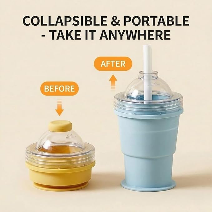 Daba™ 2-in-1 Collapsible Ice Maker Cup – (Copy)