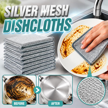 Reusable Diamond Weave Scrubber Cloths – Tough on Stains, Gentle on Surfaces