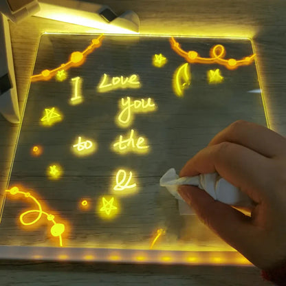 Daba™ GlowPad Creative Drawing Board🎨Screen-Free Light-Up Fun for Kids🔮
