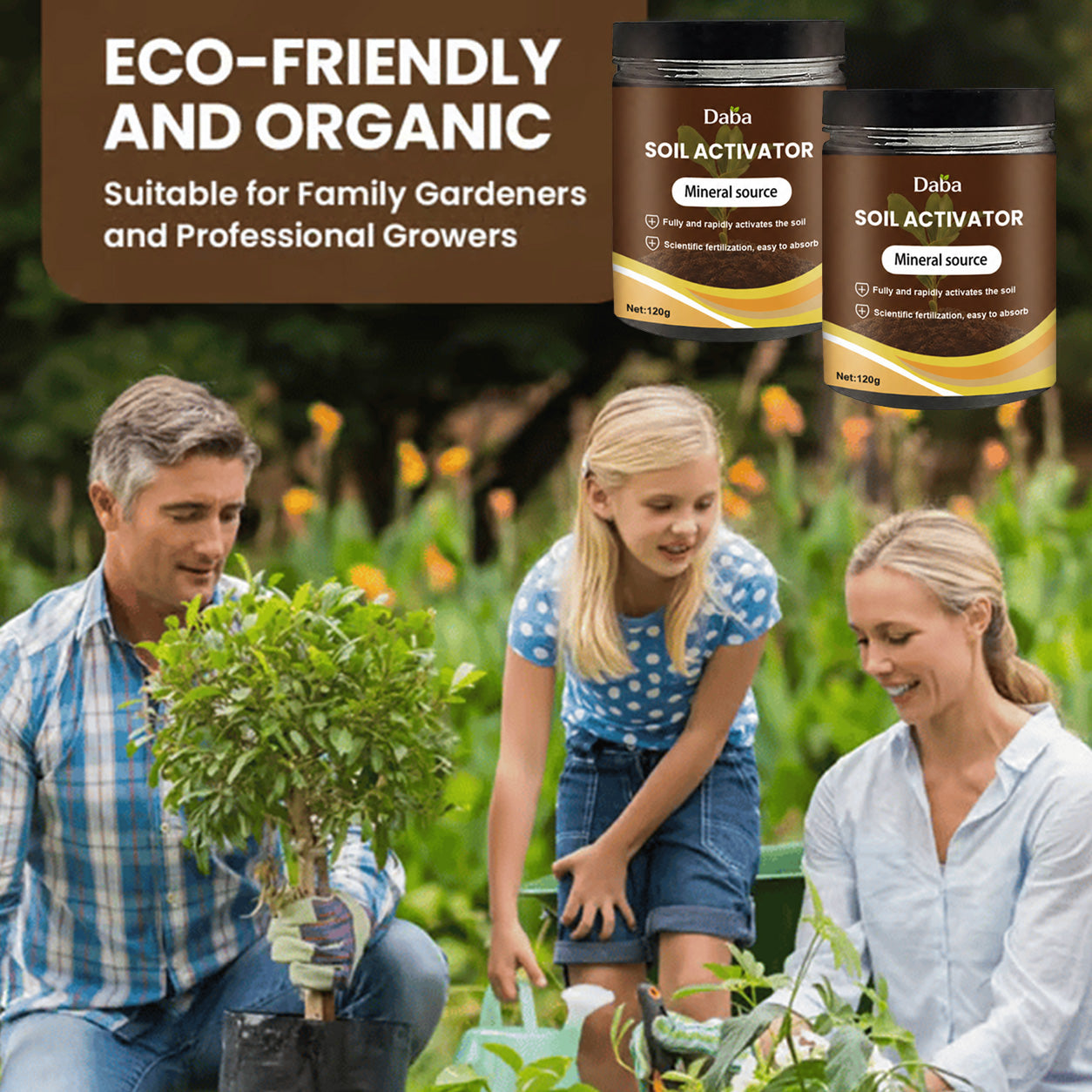 Daba™ Soil Activator – Revive Soil & Grow Stronger, Healthier Plants Naturally