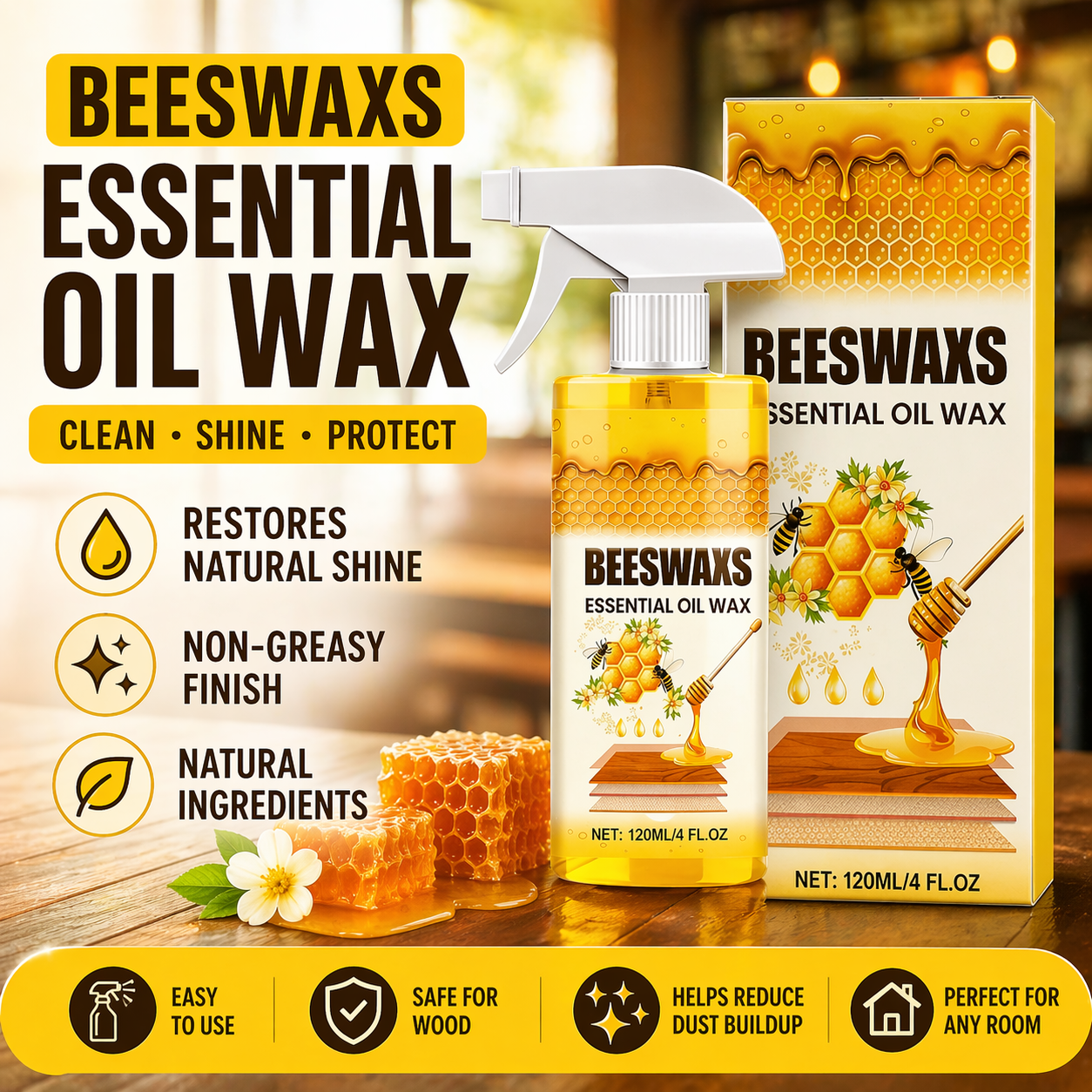 Daba™ Beeswax Wood Care Spray✨