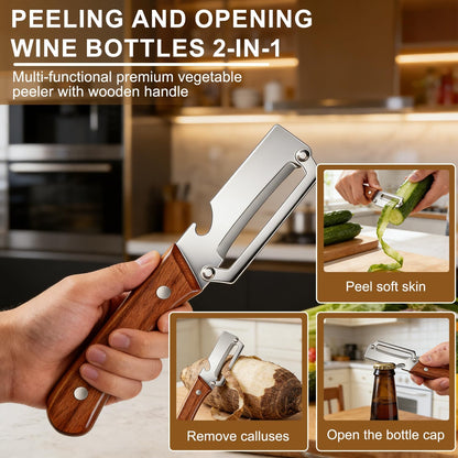 Daba™ 2-IN-1 PEELER & BOTTLE OPENER