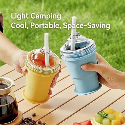 Daba™ 2-in-1 Collapsible Ice Maker Cup – (Copy)