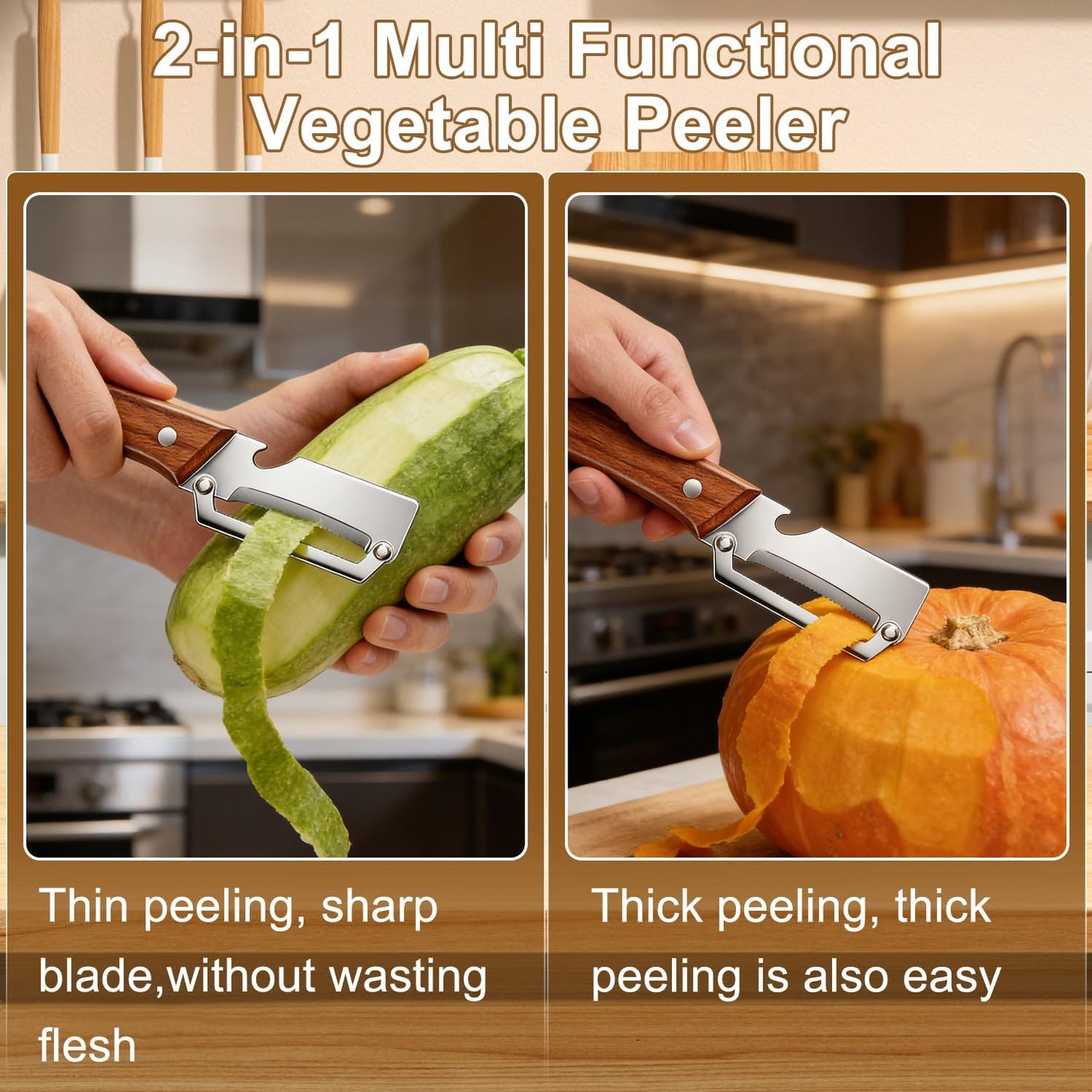 Daba™ 2-IN-1 PEELER & BOTTLE OPENER