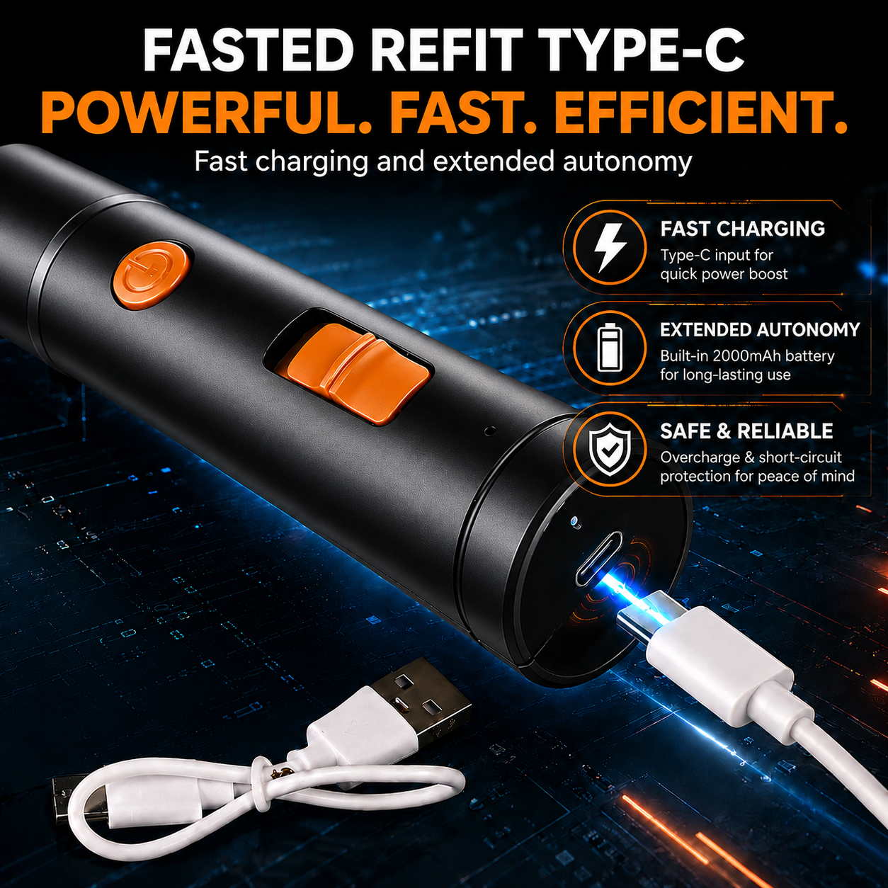 🔥Hot Sale 50% OFF🔩Daba™ 2-in-1 Hybrid Electric Screwdriver