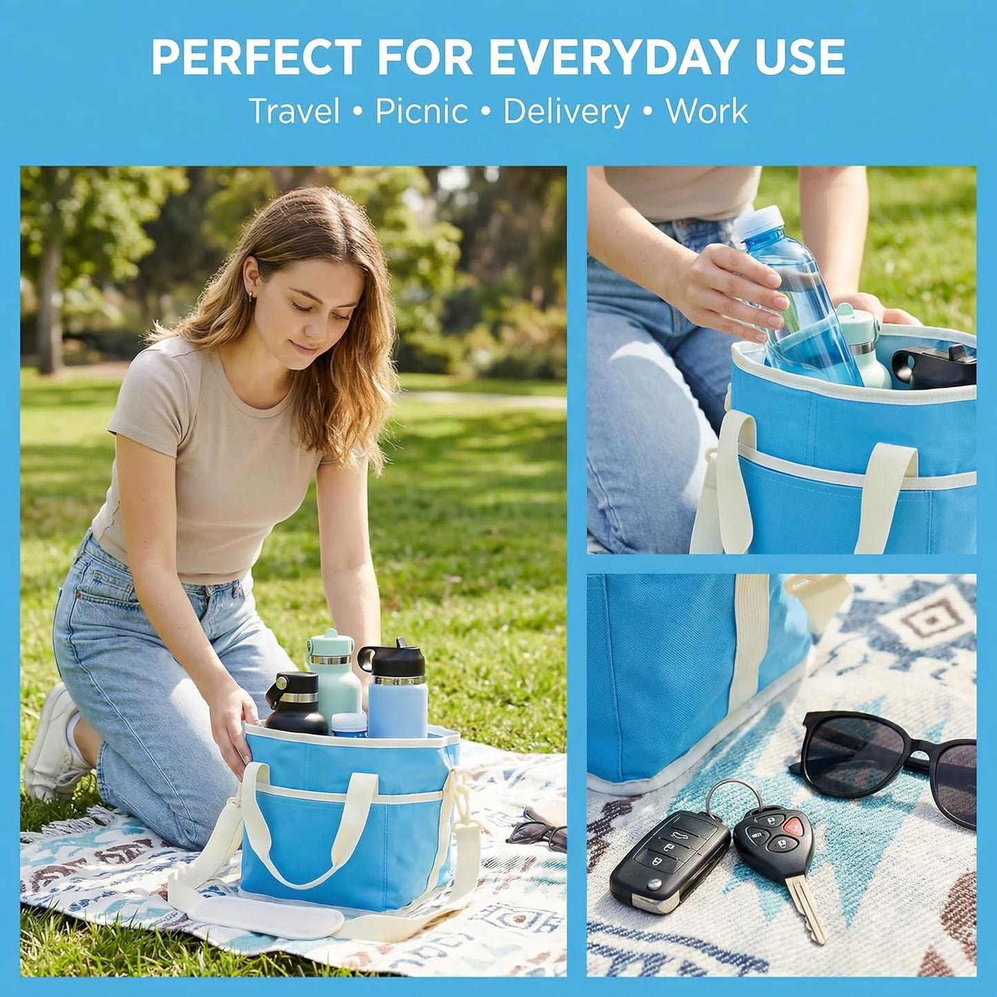 Daba™ 4-Bottle Carrier Bag – Stay Organized Anywhere