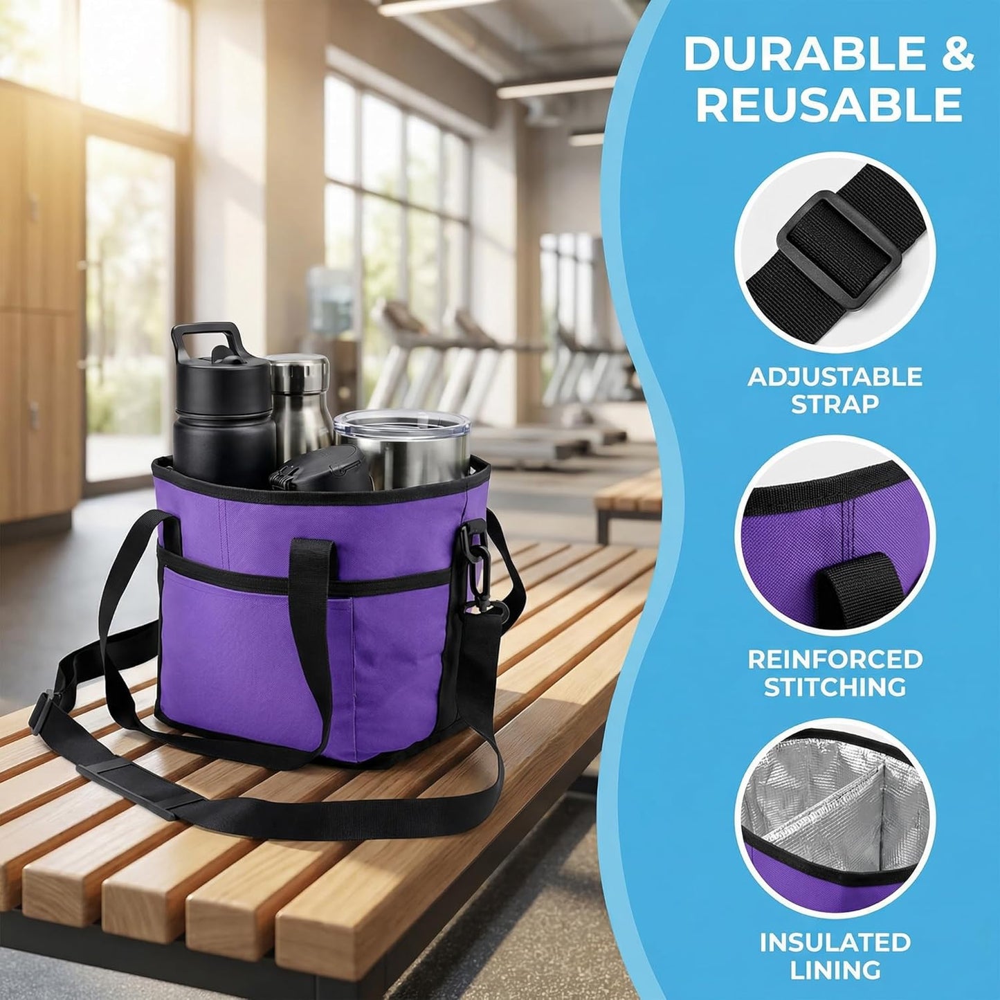 Daba™ 4-Bottle Carrier Bag – Stay Organized Anywhere