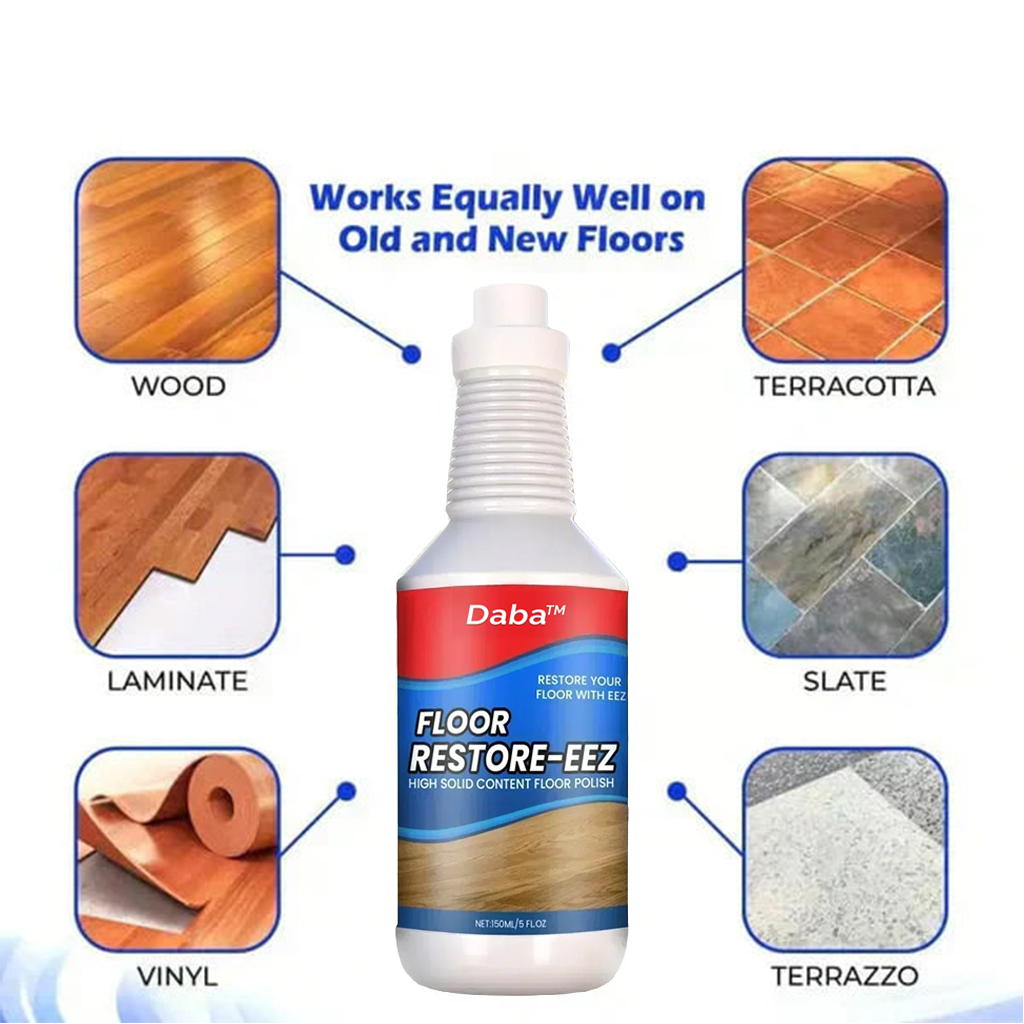 Daba™ Floor Restorer – Fast-drying, non-toxic shine. ✨