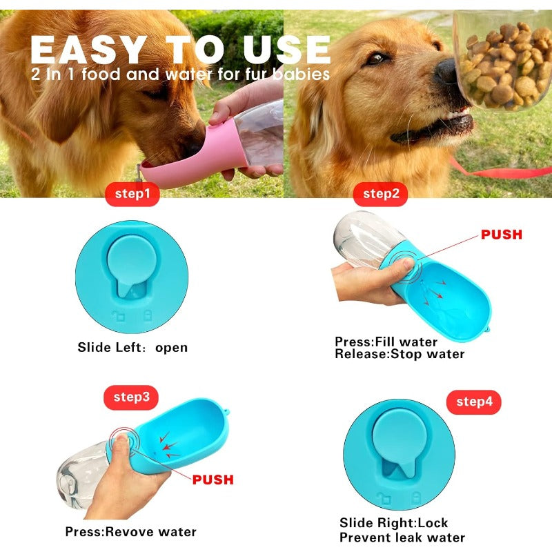 Daba™ Dual Chamber Pet Travel Flask (offer)