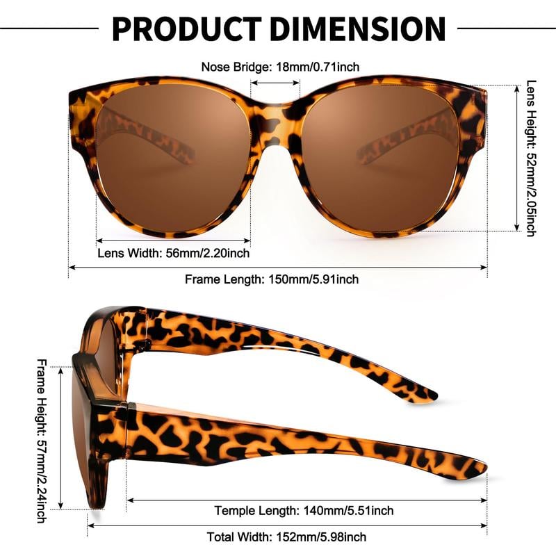 Daba™ ClearView Fit-Over Sunglasses😎UV400 Protection