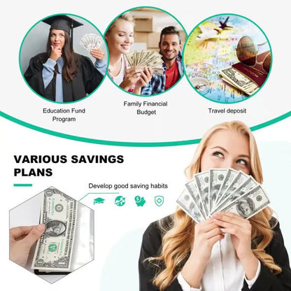 💰Daba™ Savings Challenge Binder with Cash Envelopes | 50K+ Sold💸