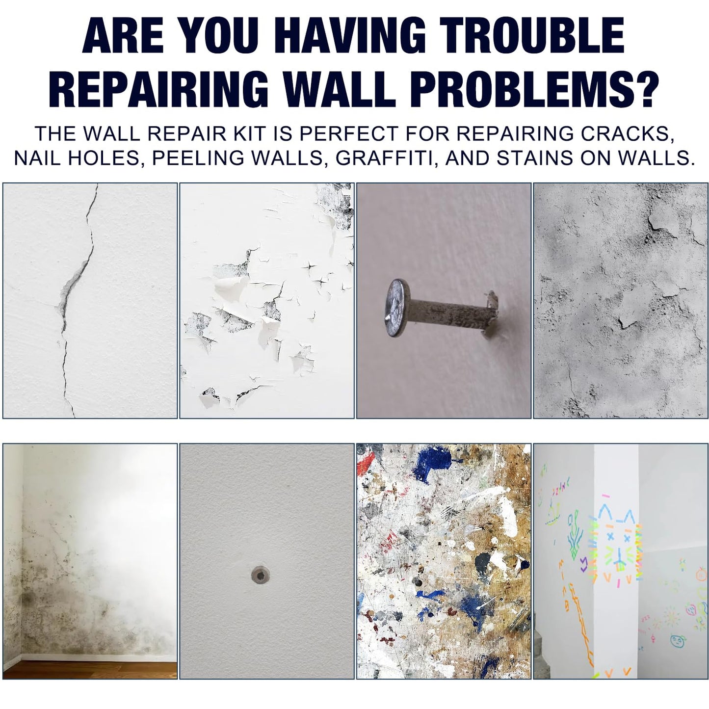 Daba™ Instant Wall Repair Paste Kit— Fast, Easy & DIY-Friendly