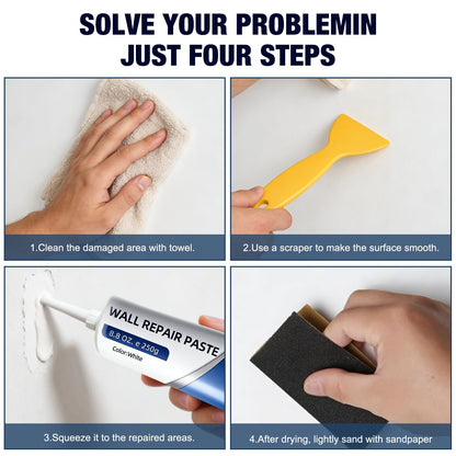 Daba™ Instant Wall Repair Paste Kit— Fast, Easy & DIY-Friendly