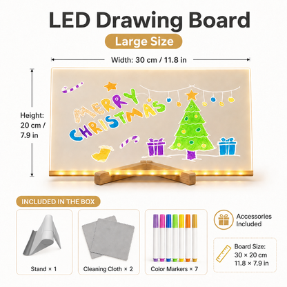 Daba™ GlowPad Creative Drawing Board🎨Screen-Free Light-Up Fun for Kids🔥