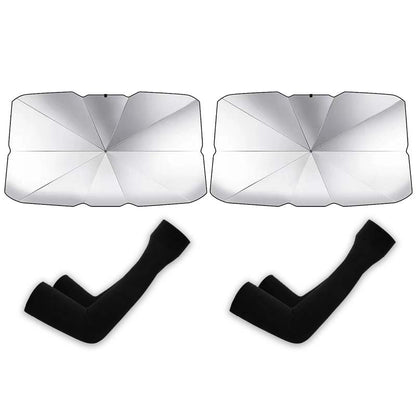 🔥Last Day 50% OFF - Daba™ 2026 Upgraded Car Windshield Sun Shade Umbrella