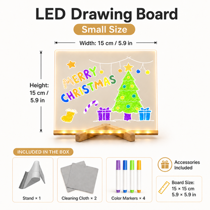 Daba™ GlowPad Creative Drawing Board🎨Screen-Free Light-Up Fun for Kids🔥